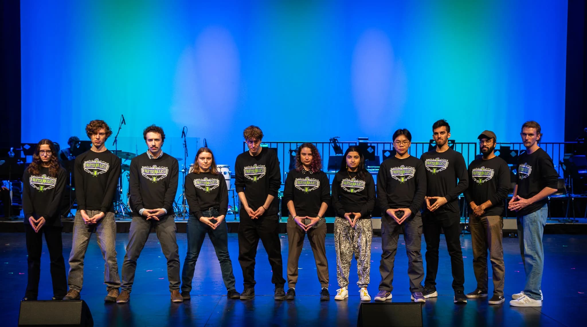 The writing crew for the 2024 McMaster Engineering Musical