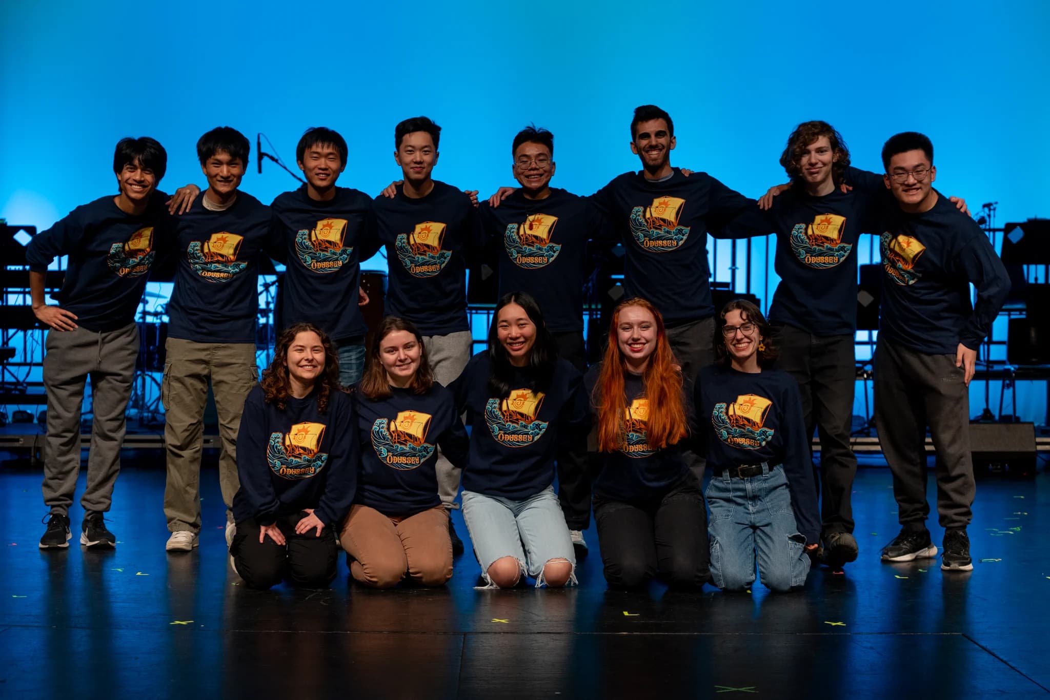 The writing crew for the 2025 McMaster Engineering Musical