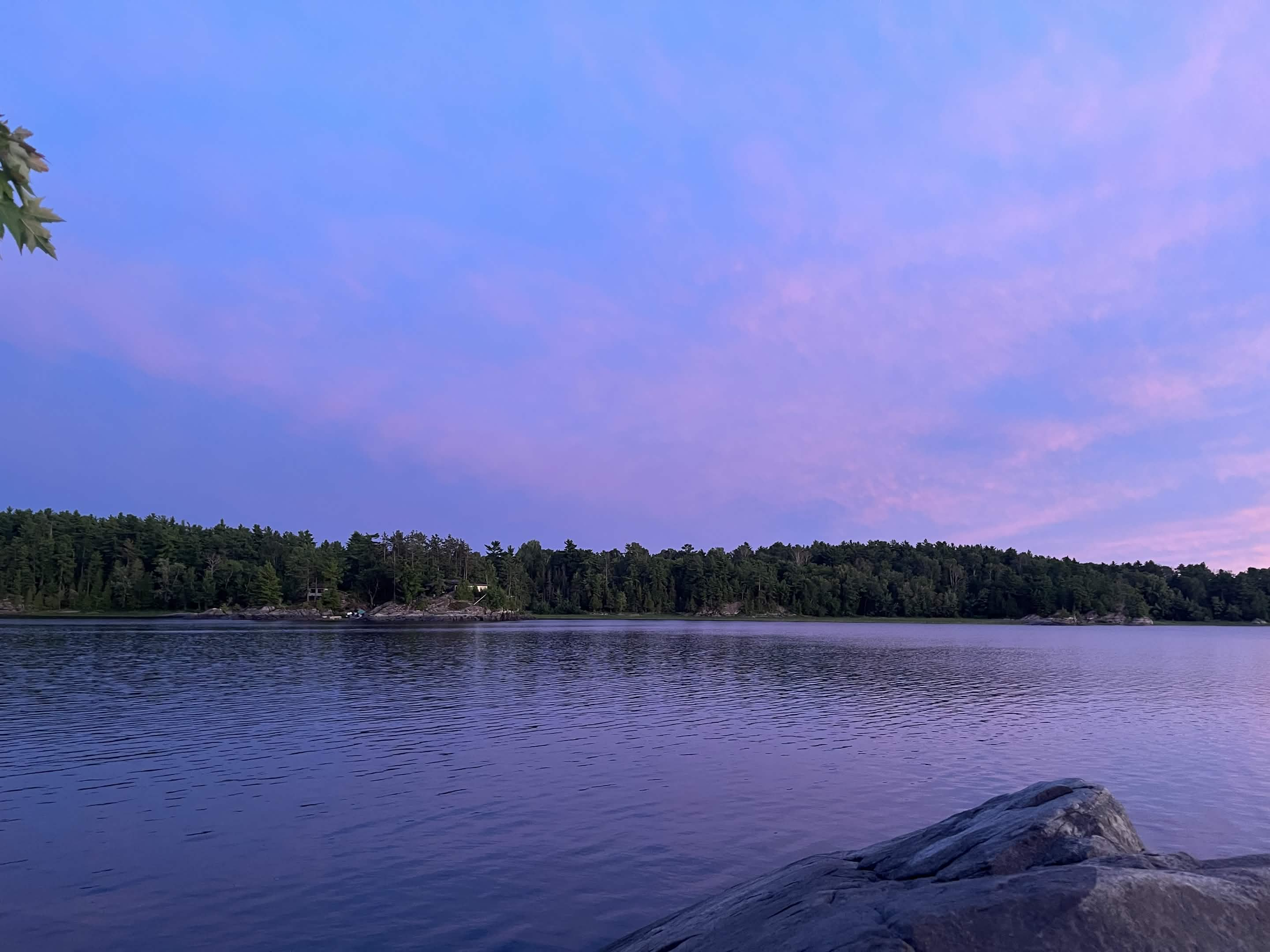 gorgeous sunset purple side